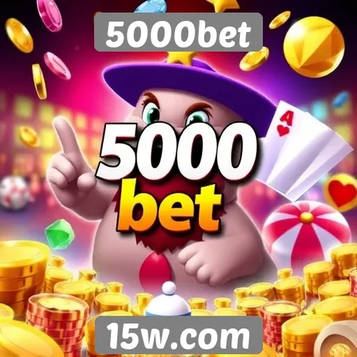 Variedade de jogos disponíveis no 5000bet